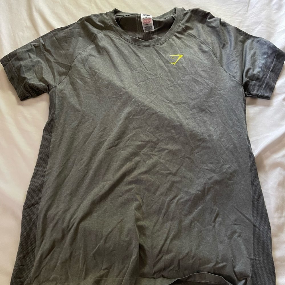 Grey Gymshark training t shirt. Size XXL